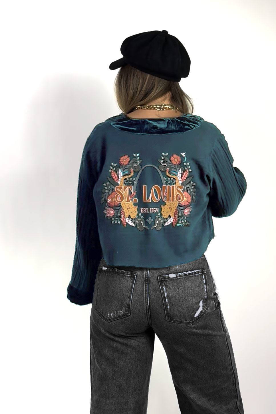 Cotton-Cropped-Recycled-Organic-Cotton-One-Size-Fits-All-Teal-Saint-Louis-STL