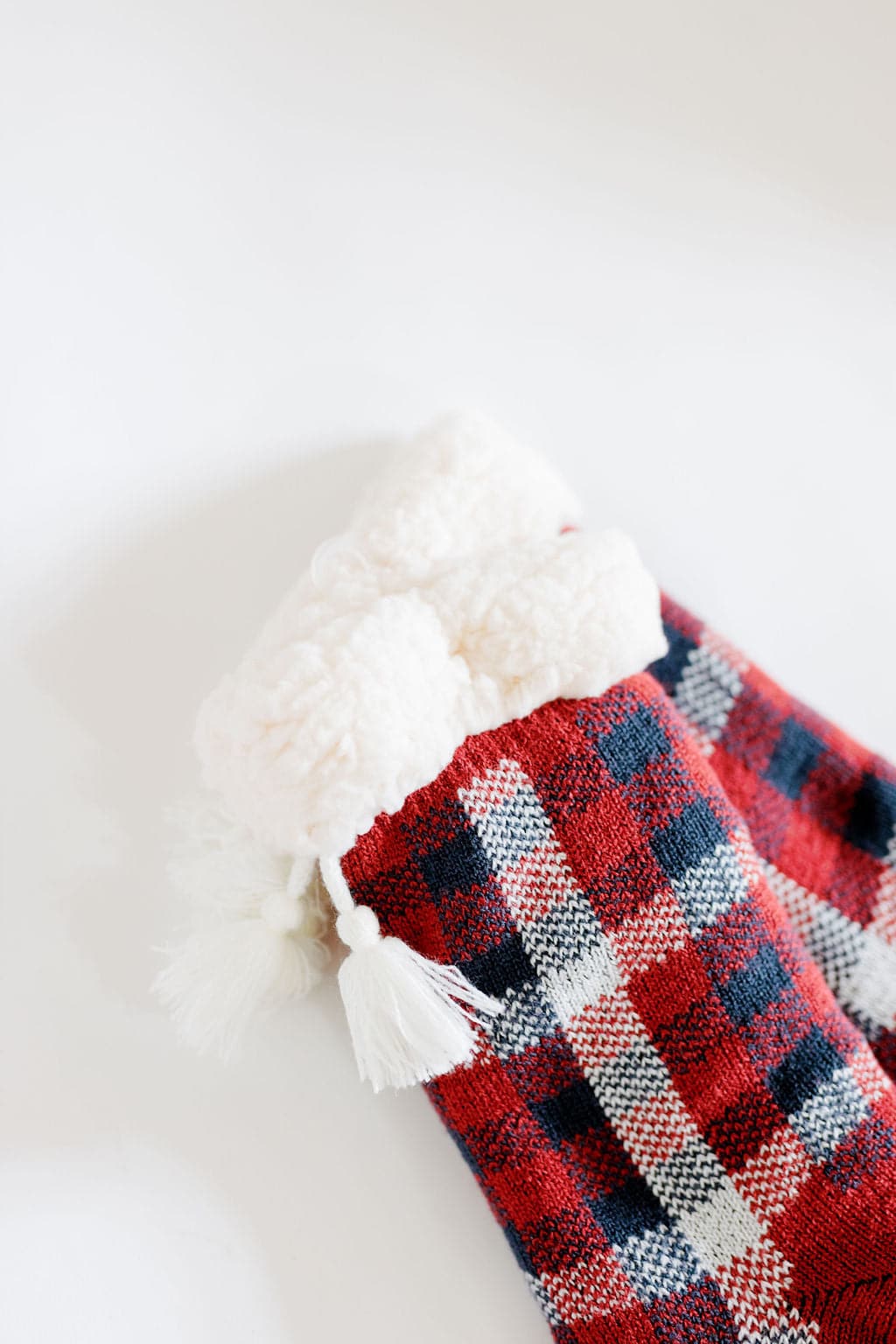 Adult Knit Slipper Socks With Sherpa Lining GyalBashy