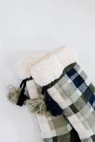 Adult Knit Slipper Socks With Sherpa Lining GyalBashy