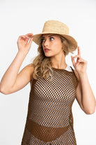 Bonao Hand Woven Raffia Bucket Hat GyalBashy