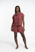 Double Gauze Organic Cotton Camp Shirt GyalBashy