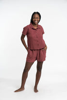 Double Gauze Organic Cotton Camp Shirt GyalBashy