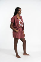 Double Gauze Organic Cotton Camp Shirt GyalBashy