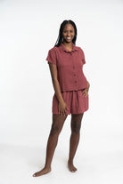 Double Gauze Organic Cotton Camp Short GyalBashy