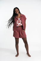 Double Gauze Organic Cotton Camp Short GyalBashy