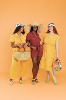 Double Gauze Organic Cotton Elisa Cover Up Dress GyalBashy