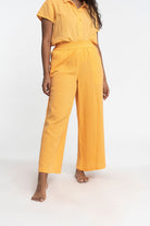 Double Gauze Organic Cotton Palazzo Pant GyalBashy