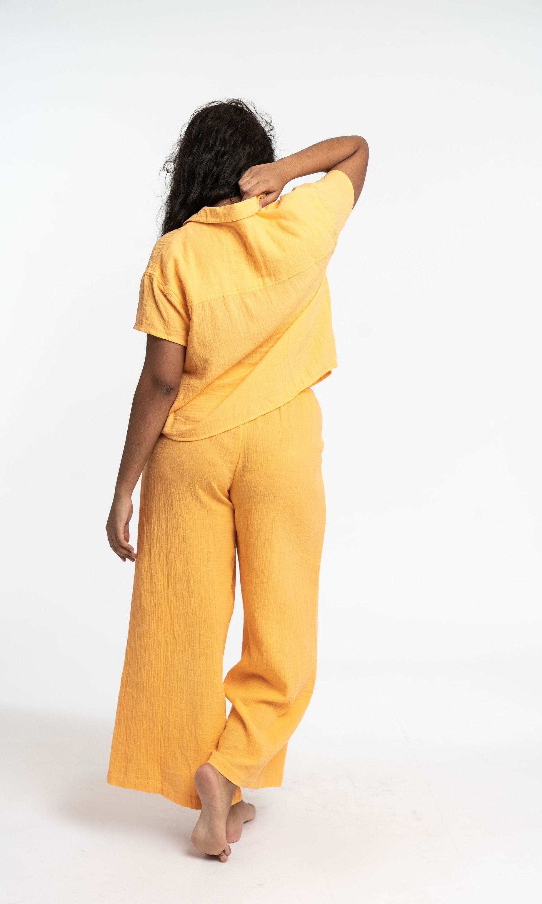 Double Gauze Organic Cotton Palazzo Pant GyalBashy