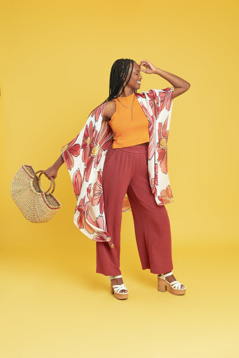 Double Gauze Organic Cotton Palazzo Pant GyalBashy