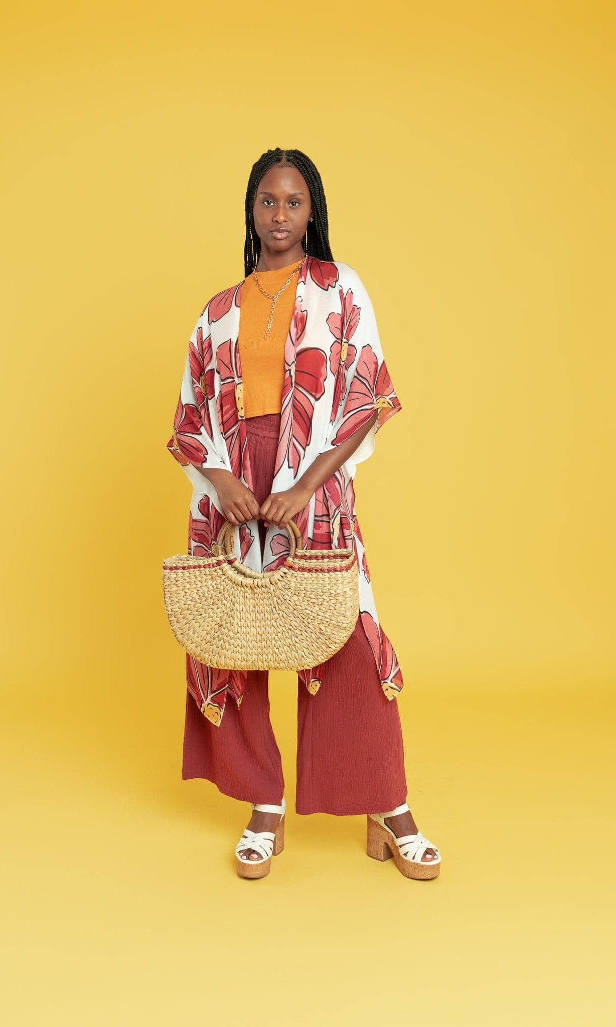 Double Gauze Organic Cotton Palazzo Pant GyalBashy