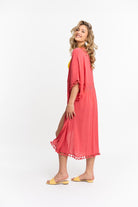 EcoVero‚Ñ¢ Viscose Savanna Maxi Cover Up With Tassels GyalBashy