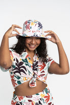 Grenada Reversible Printed Bucket Hat GyalBashy