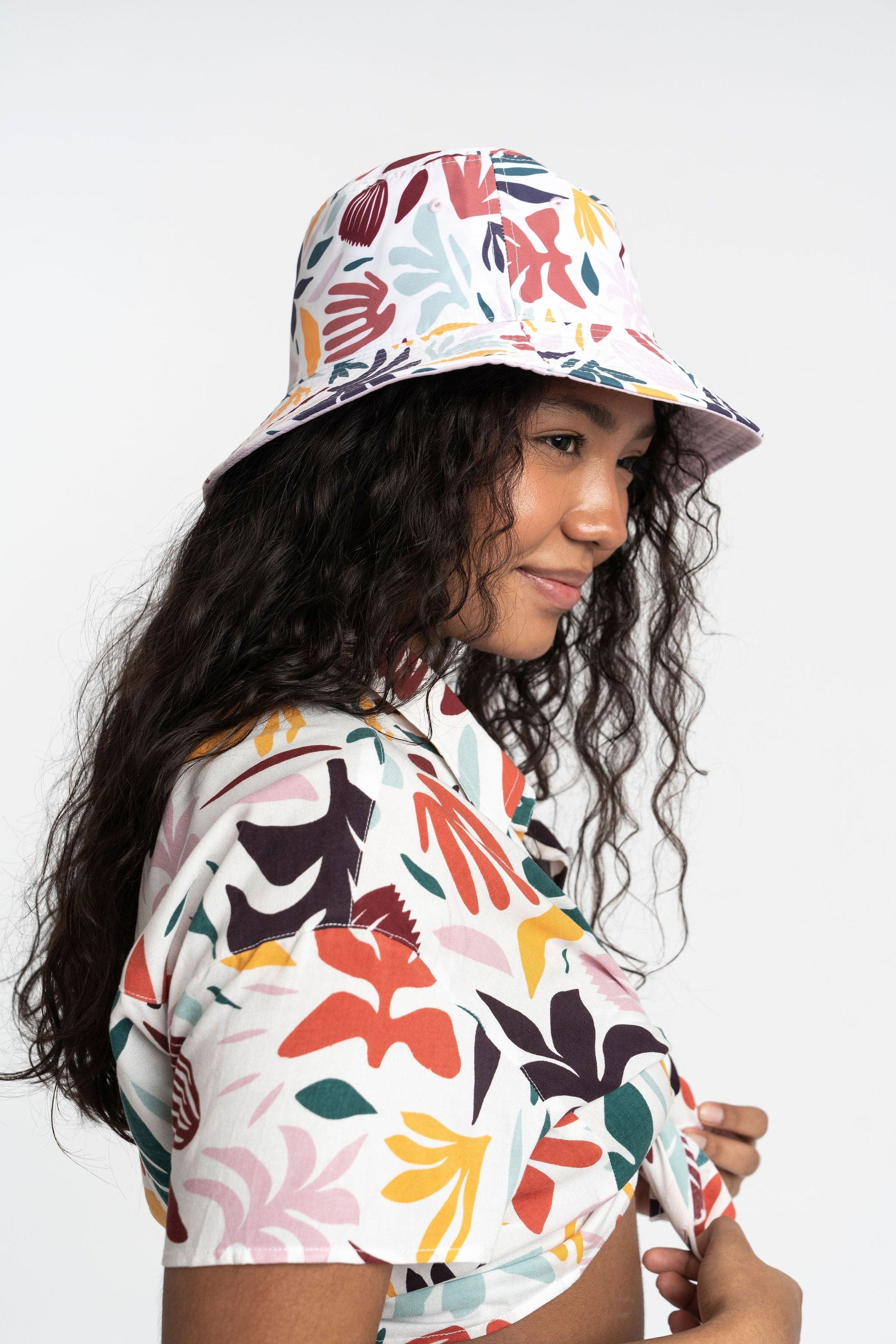 Grenada Reversible Printed Bucket Hat GyalBashy