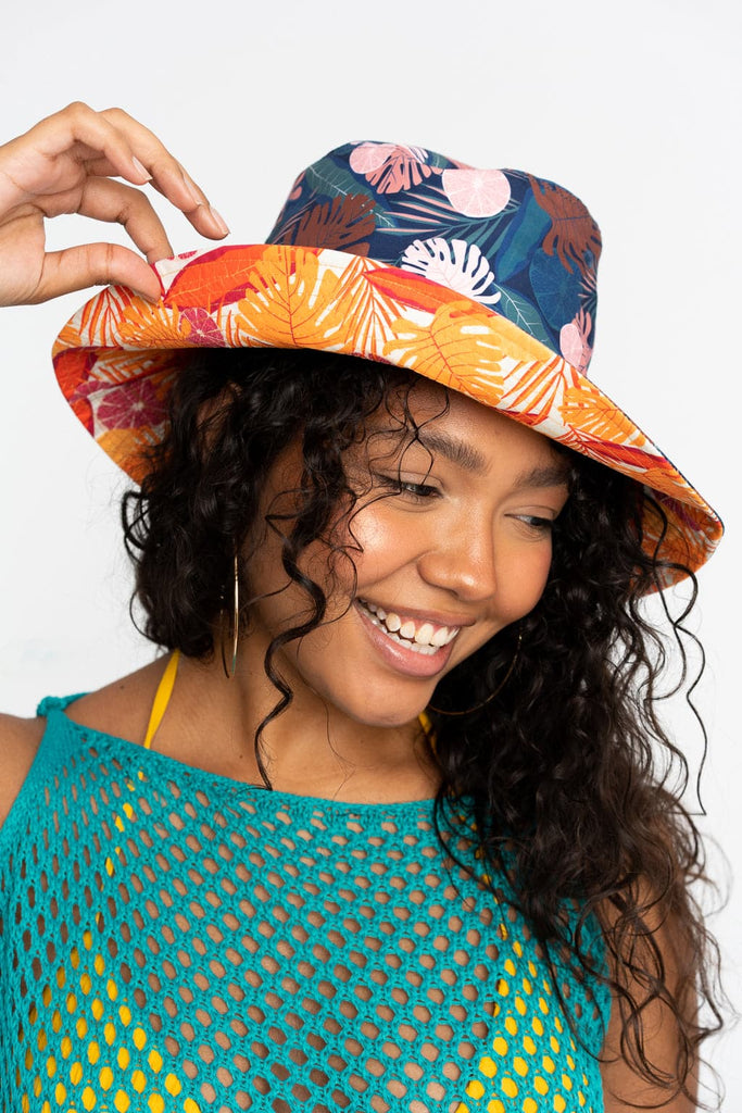 Grenada Reversible Printed Bucket Hat GyalBashy