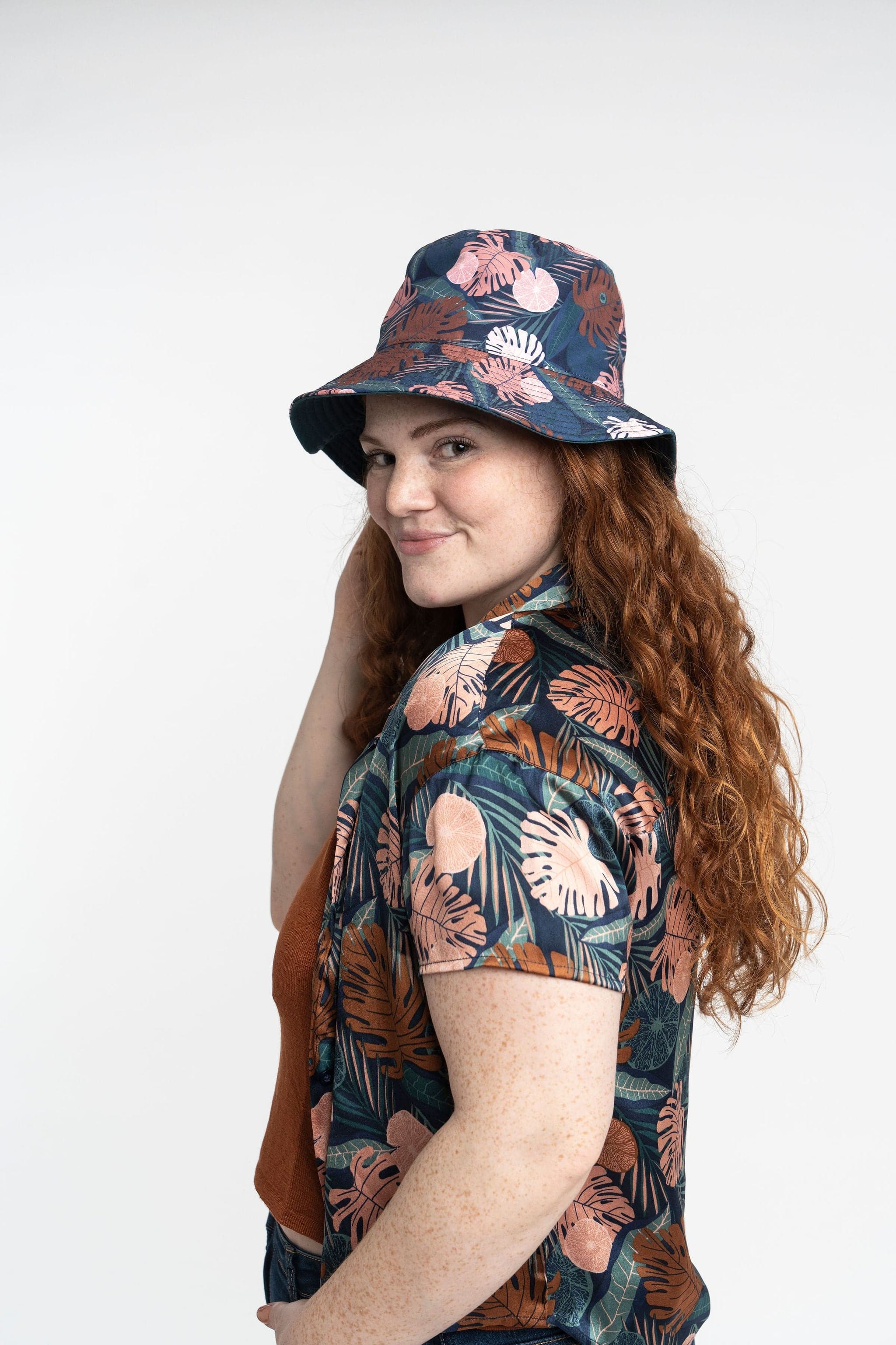 Grenada Reversible Printed Bucket Hat GyalBashy