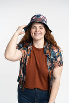 Grenada Reversible Printed Bucket Hat GyalBashy