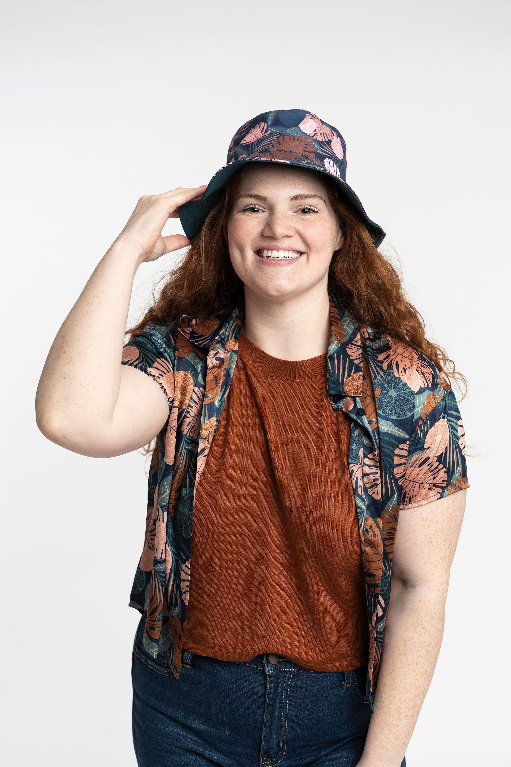 Grenada Reversible Printed Bucket Hat GyalBashy