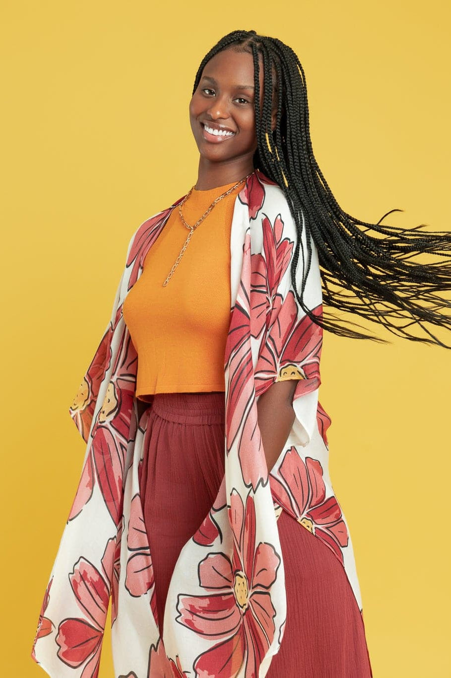 Lenzing Modal Santana Printed Beach Ruana GyalBashy