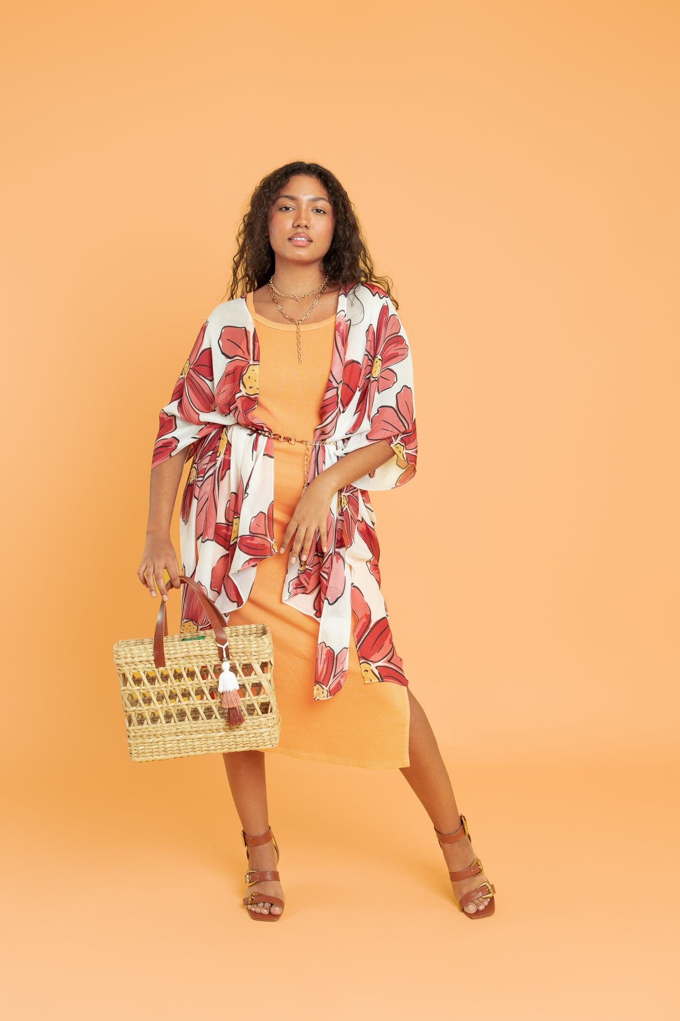 Lenzing Modal Santana Printed Beach Ruana GyalBashy