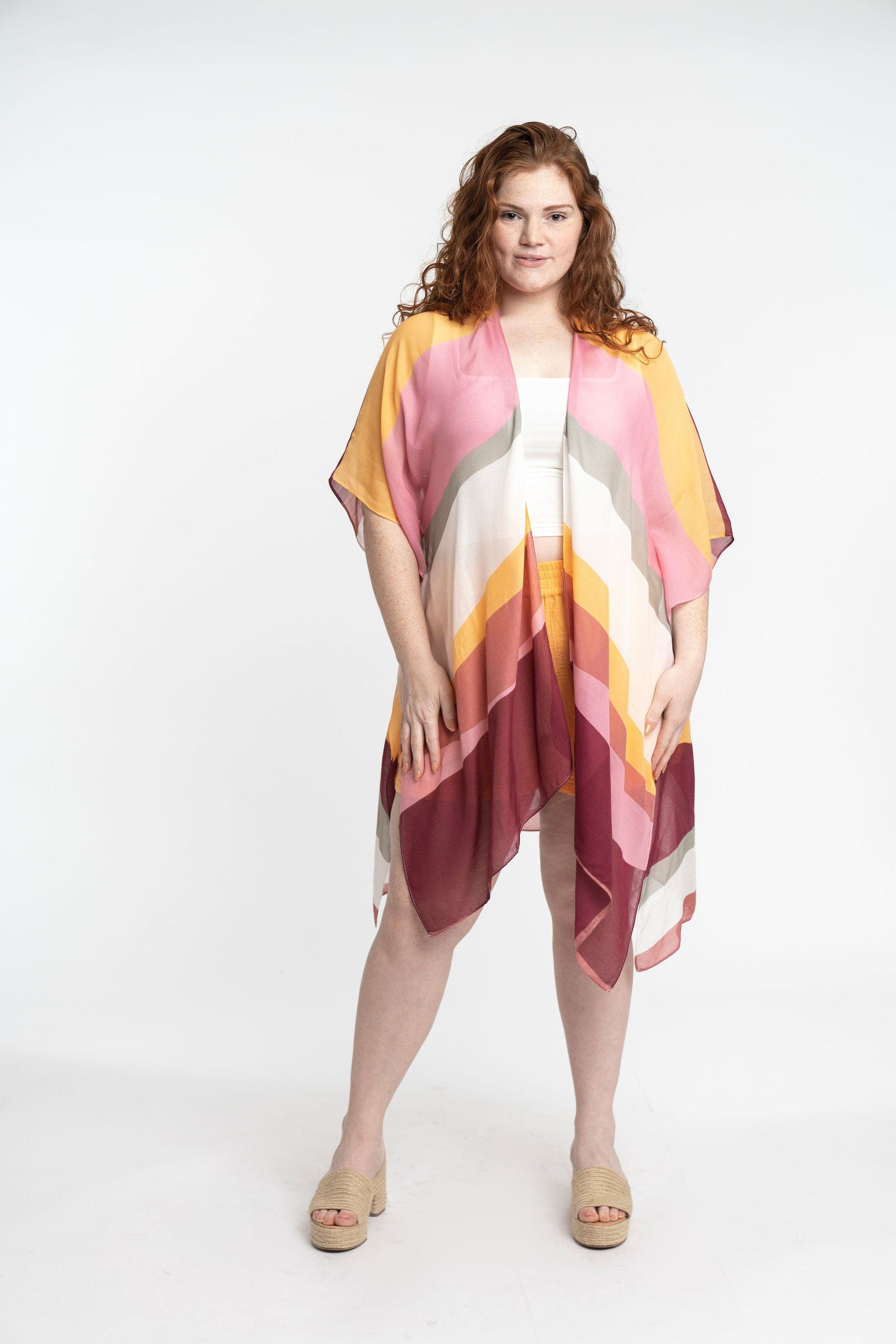 Lenzing Modal Santana Printed Beach Ruana GyalBashy