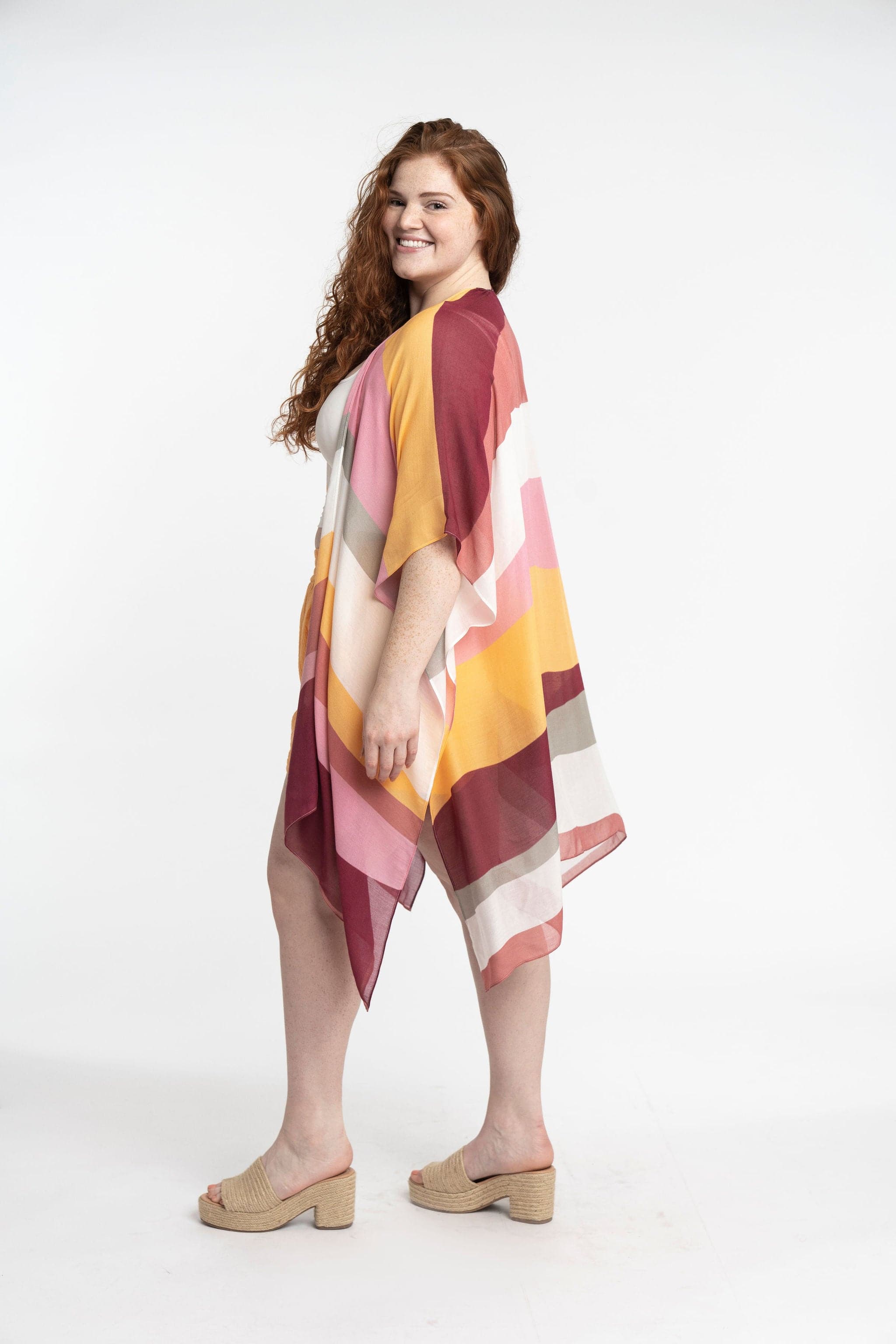 Lenzing Modal Santana Printed Beach Ruana GyalBashy