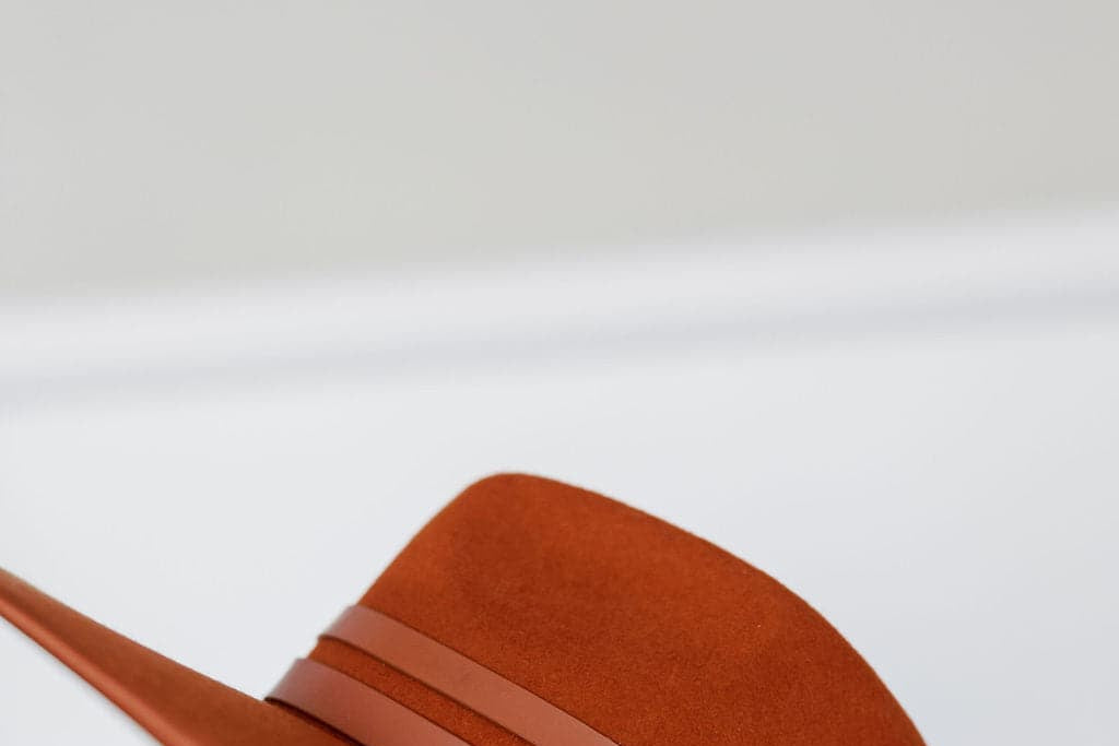 Molded Wool Rancher with Double Genuine Leather Band GyalBashy