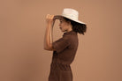 Molded Wool Rancher with Double Genuine Leather Band GyalBashy