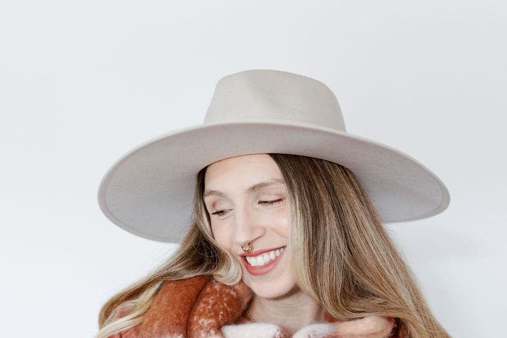 Molded Wool Rancher with Double Genuine Leather Band GyalBashy