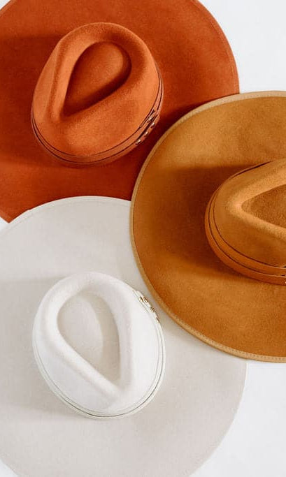 Molded Wool Rancher with Double Genuine Leather Band GyalBashy