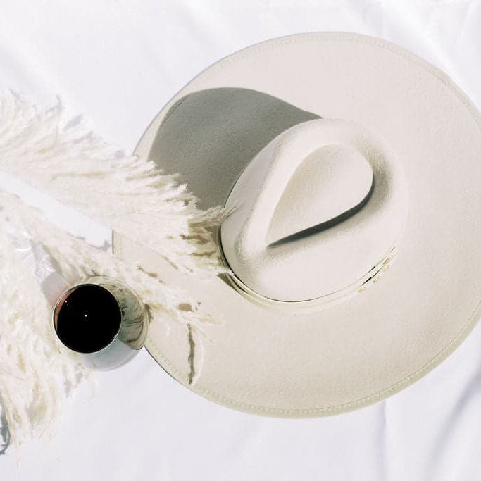 Molded Wool Rancher with Double Genuine Leather Band GyalBashy