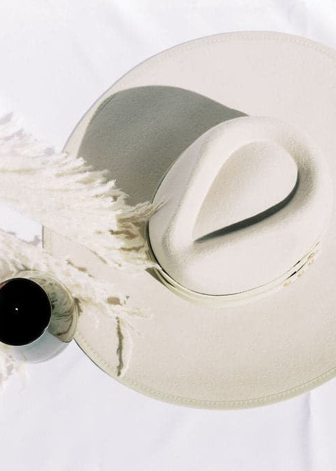 Molded Wool Rancher with Double Genuine Leather Band GyalBashy