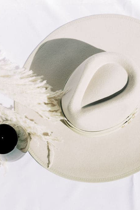 Molded Wool Rancher with Double Genuine Leather Band GyalBashy