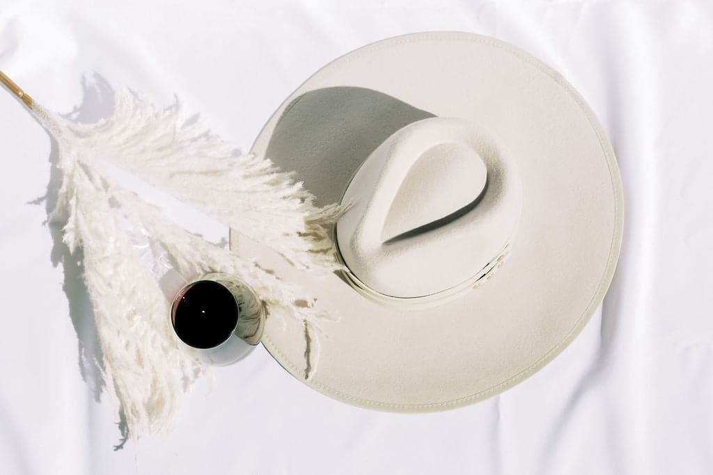 Molded Wool Rancher with Double Genuine Leather Band GyalBashy