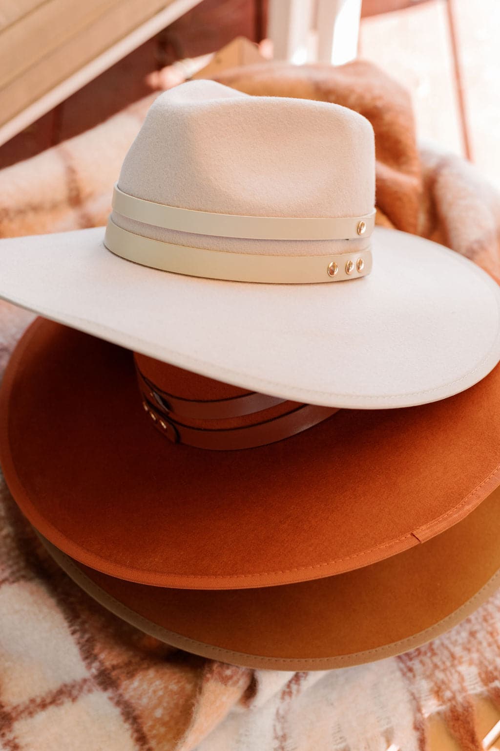 Molded Wool Rancher with Double Genuine Leather Band GyalBashy