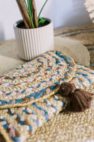 Natural Jute Dominica Recycled Braided Clutch GyalBashy