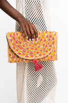 Natural Jute Dominica Recycled Braided Clutch GyalBashy