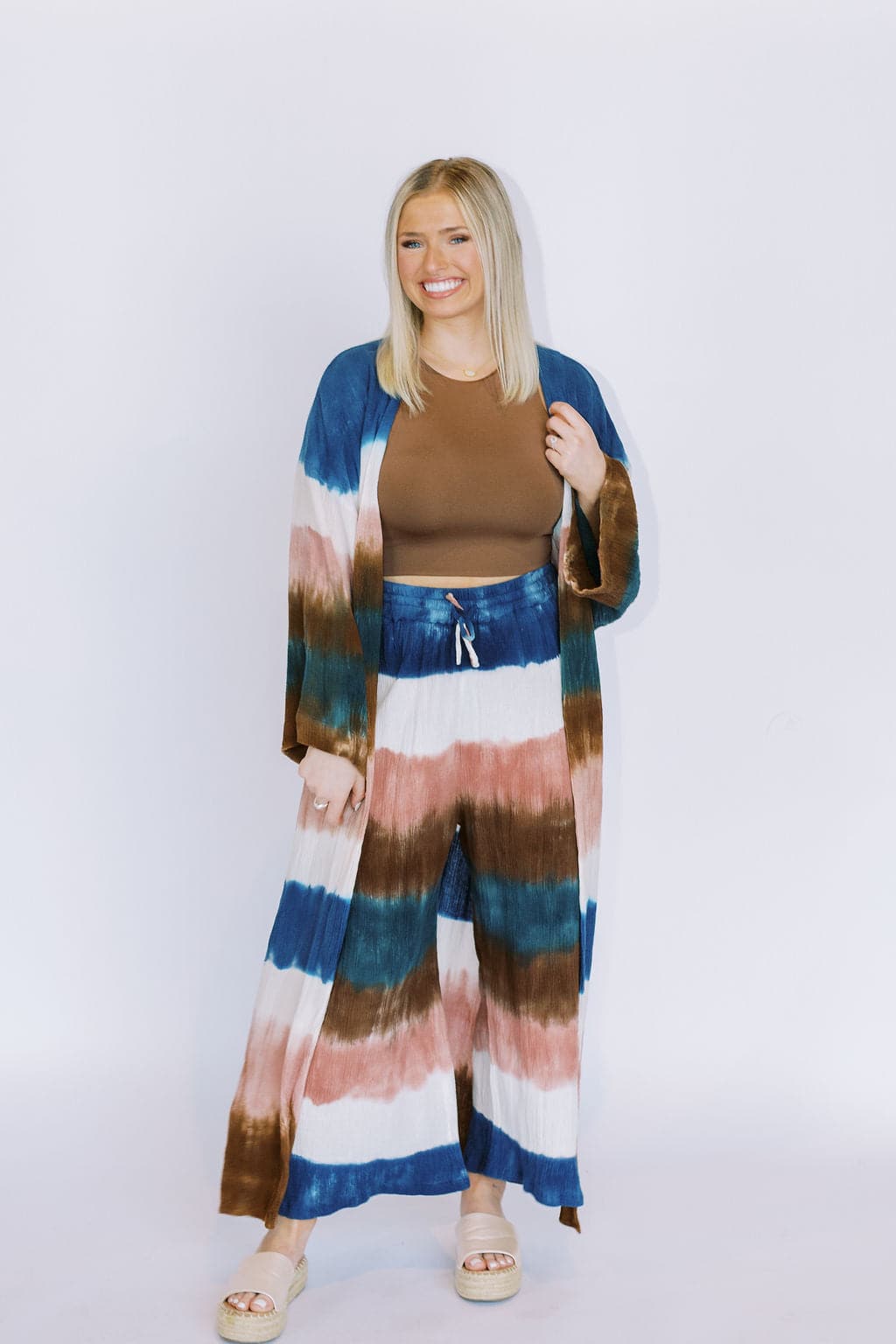 Organic Cotton Mona Ombre Maxi Kaftan GyalBashy