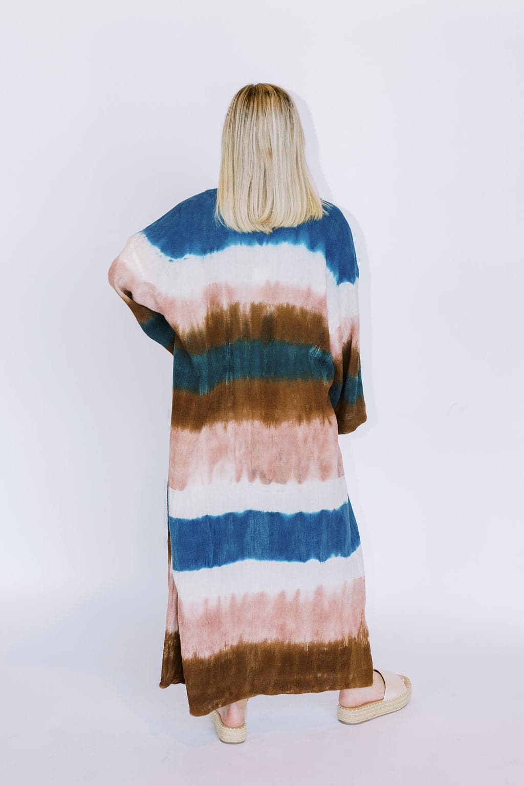 Organic Cotton Mona Ombre Maxi Kaftan GyalBashy