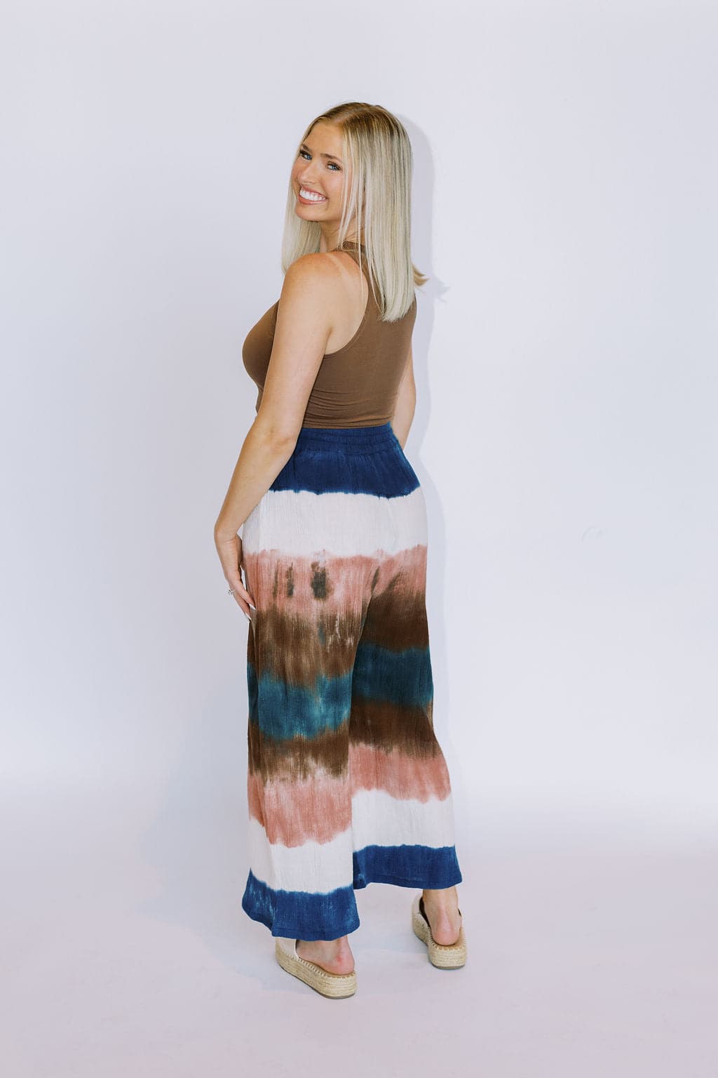 Organic Cotton Montego Cropped Lounge Pants GyalBashy