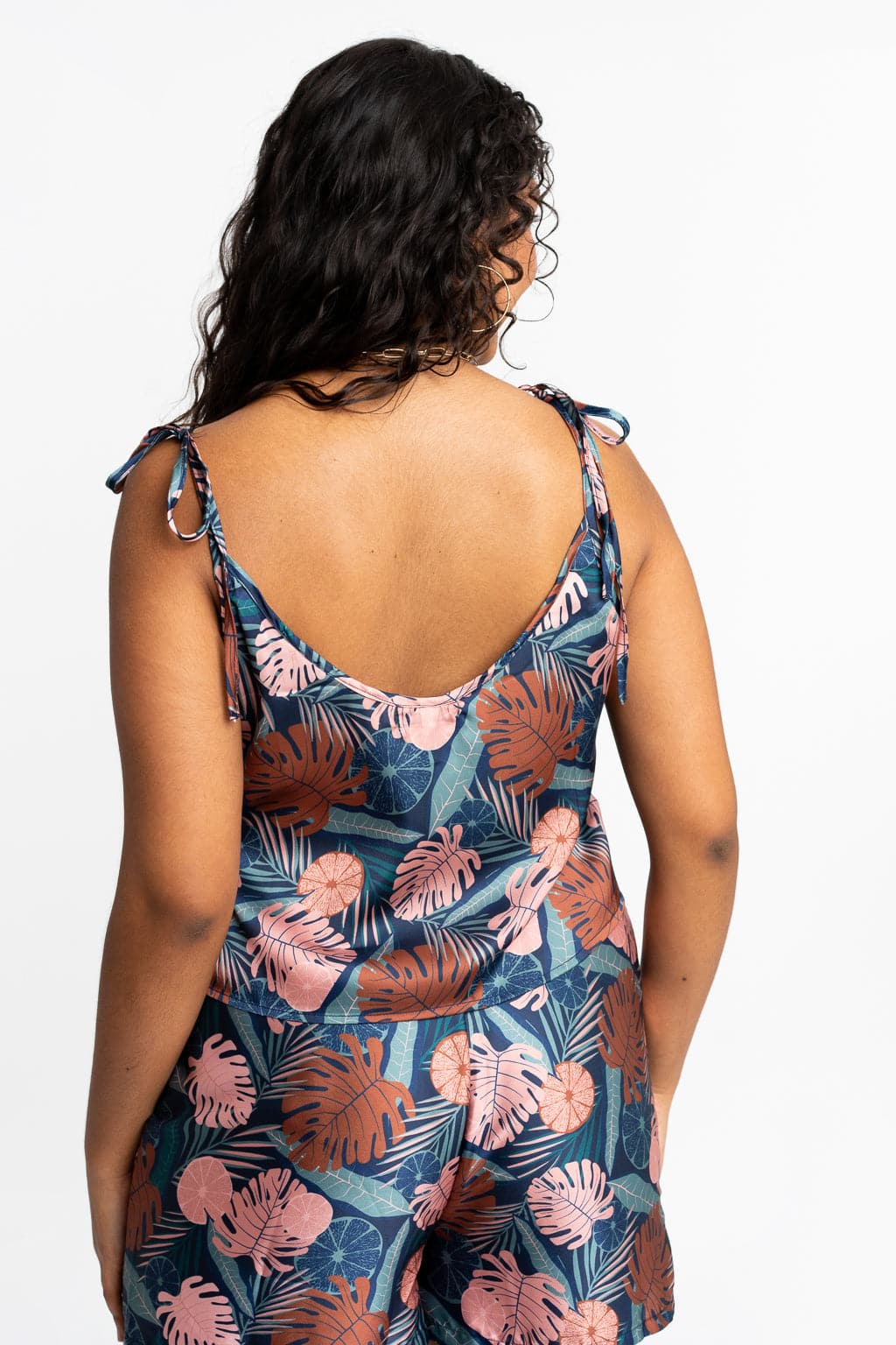 Recycled Polyester Havana Silky Printed Lounge Tank GyalBashy