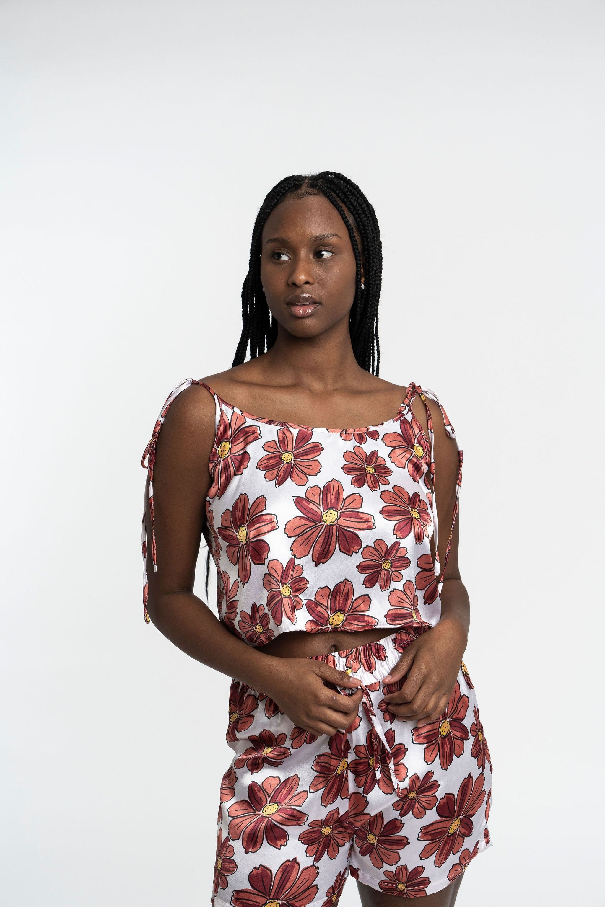 Recycled Polyester Havana Silky Printed Lounge Tank GyalBashy