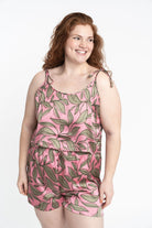 Recycled Polyester Havana Silky Printed Lounge Tank GyalBashy