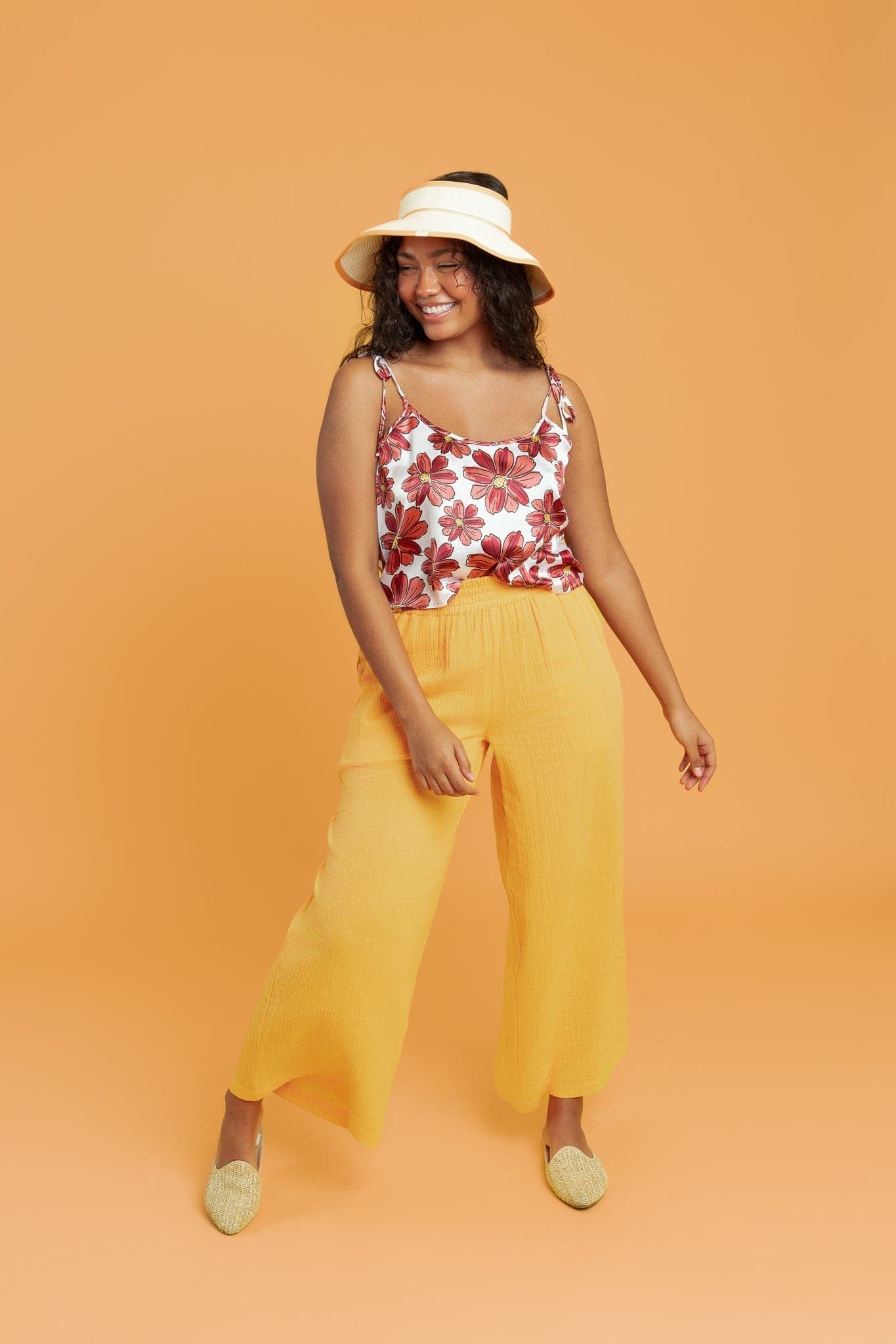 Recycled Polyester Havana Silky Printed Lounge Tank GyalBashy
