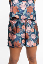 Recycled Polyester Lucia Silky Printed Lounge Shorts GyalBashy