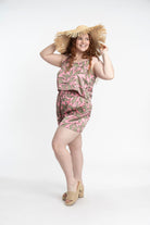 Recycled Polyester Lucia Silky Printed Lounge Shorts GyalBashy