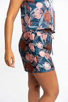 Recycled Polyester Lucia Silky Printed Lounge Shorts GyalBashy