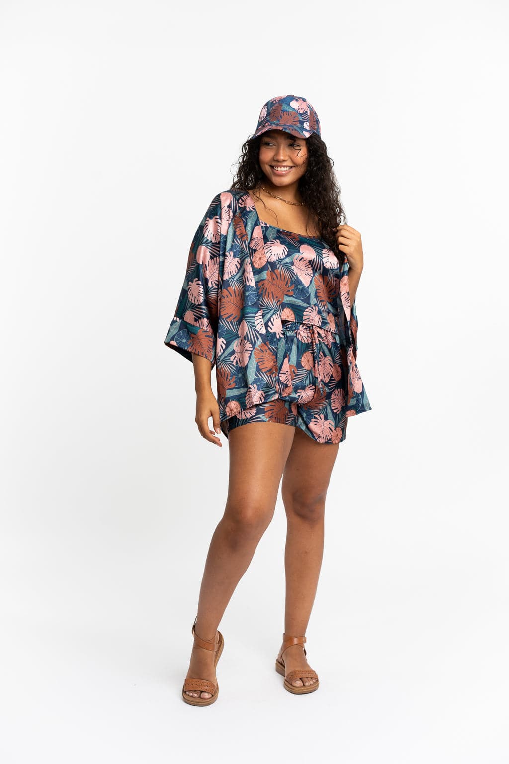 Recycled Polyester Matanzas Printed Baseball Cap GyalBashy