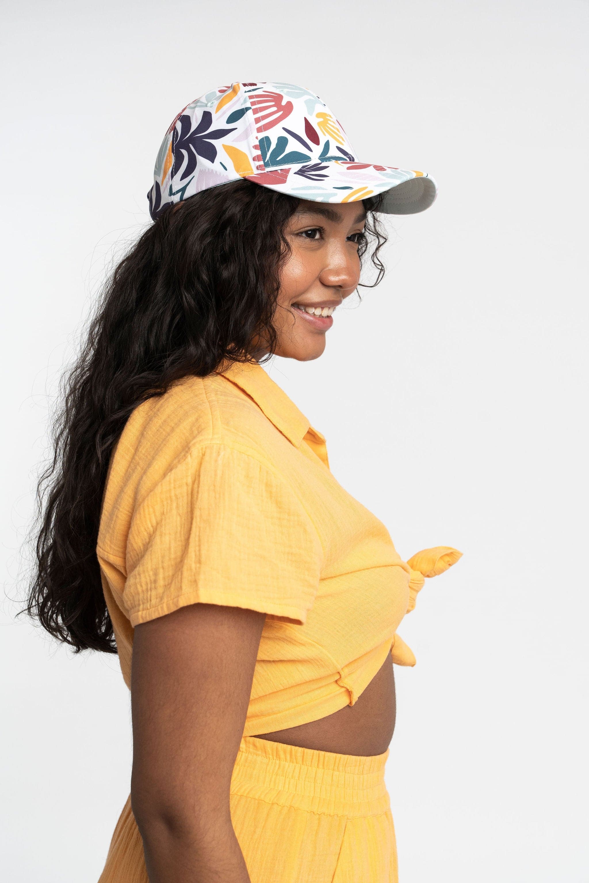 Recycled Polyester Matanzas Printed Baseball Cap GyalBashy