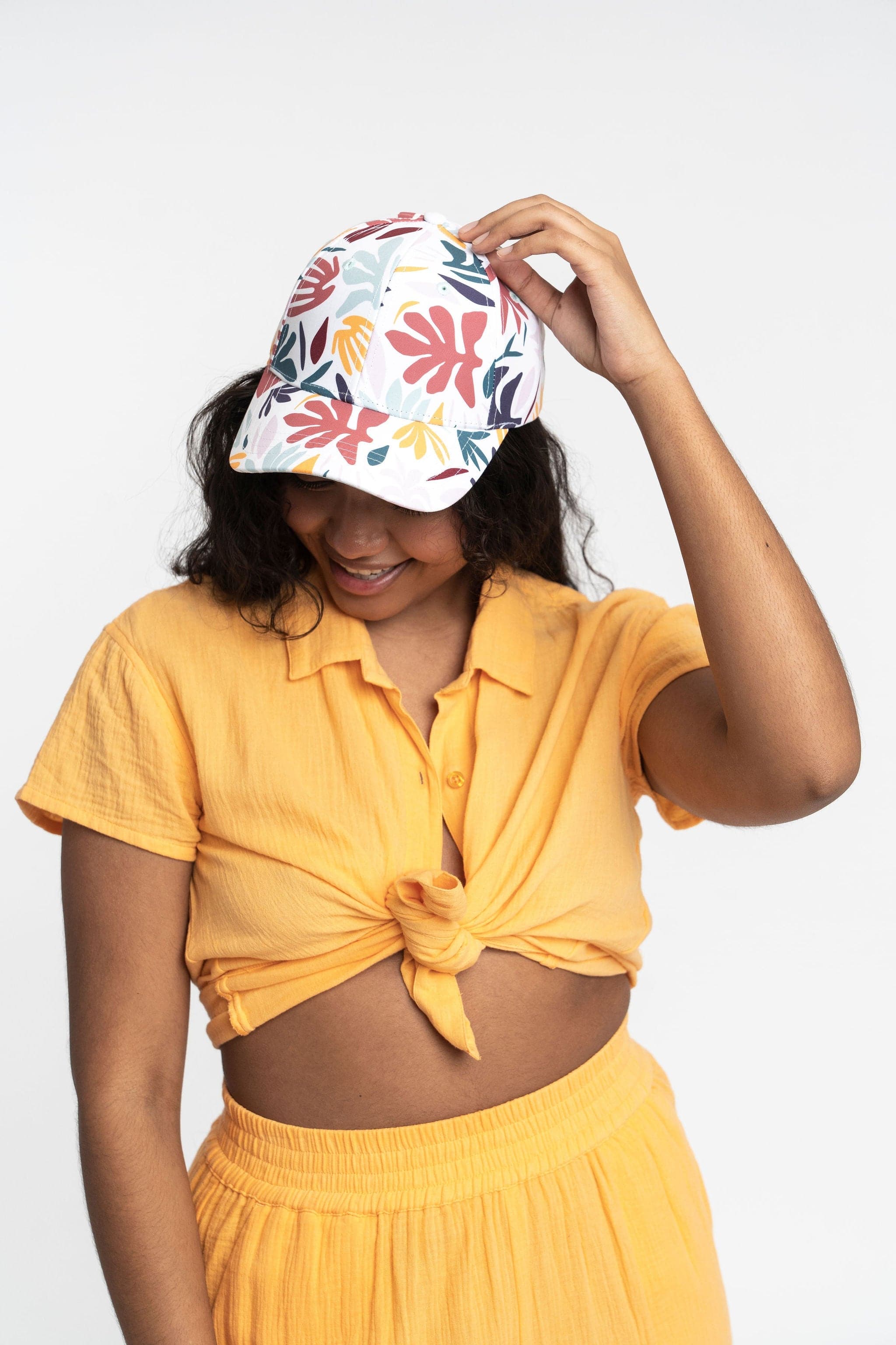 Recycled Polyester Matanzas Printed Baseball Cap GyalBashy