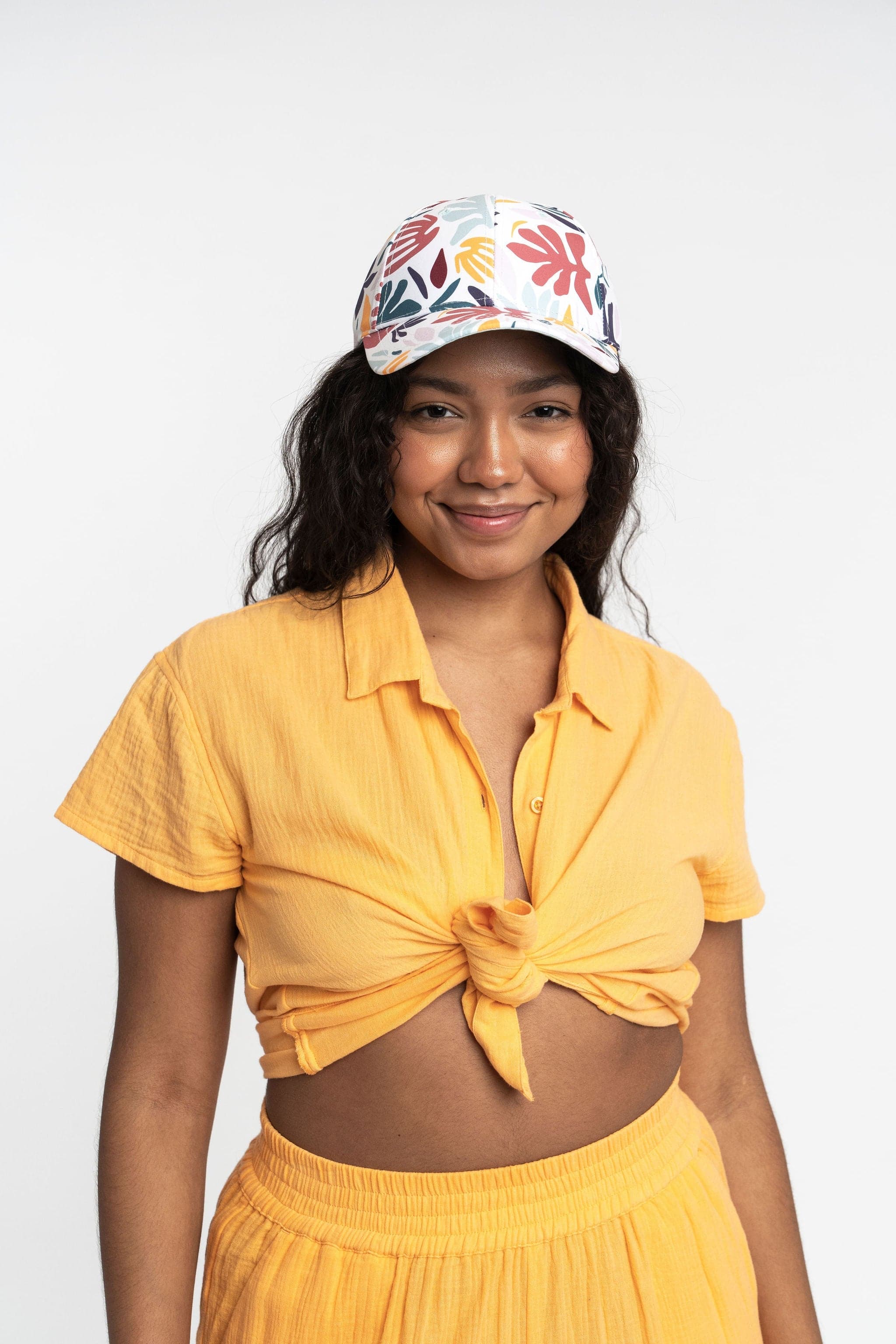 Recycled Polyester Matanzas Printed Baseball Cap GyalBashy